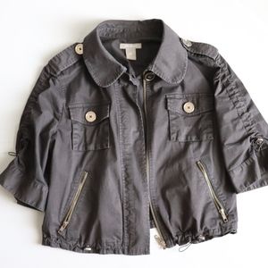 Ann Taylor Size 10 Black 3/4 Sleeve Jacket